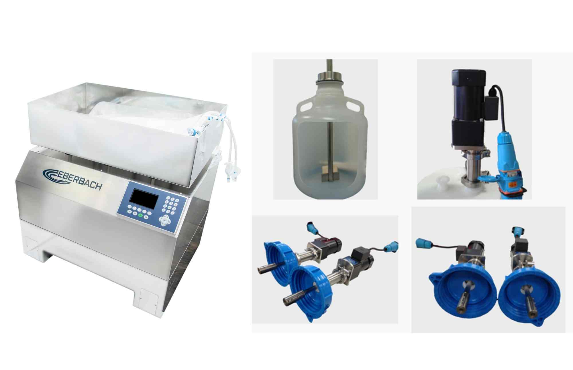 Single-Use Mixing and Shaking Equipment for GMP-Biotech Resin Slurry Prep